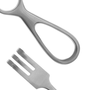 เครื่องมือผ่าตัดแบบมือถือ Volkman Manual Three Prong Blunt Stainless Steel Surgical Retractor ขนาด 8 1/2 นิ้ว ทำจากเหล็กกล้าไร้สนิม ใช้ซ้ำได้ - Product Image 6
