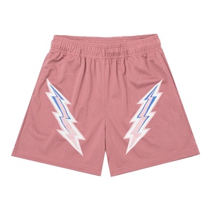 Pantalones Cortos Deportivos de Verano, Transpirables, de Malla, para Hombre, Personalizados, Cómodos, con Cintura Elástica - Product Image 6