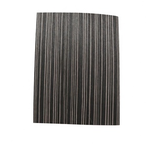Qing Yang Good Quality Engineered Ebony <b>Veneer</b> Panels 2500x640mm Eco-Friendly Rotary Cut Modern Design for Furniture Door - Product Image 1