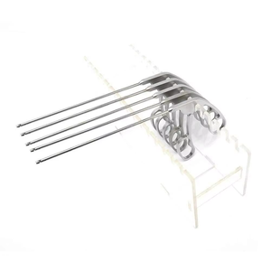 Ciseaux chirurgicaux micro-laryngéens en acier inoxydable, manuels, classe I, instruments de chirurgie réutilisables - Product Image 2