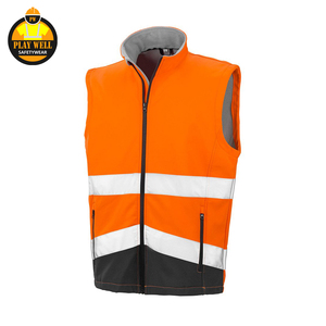 Veste de sécurité haute visibilité personnalisée avec logo, vêtements de travail chauds d'hiver haute visibilité, gilet de travail - Product Image 5