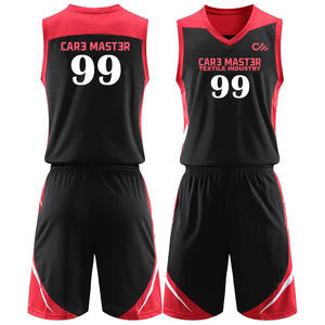 Uniformes de Baloncesto Sublimados 100% Poliéster, Conjuntos de Tallas Grandes con Características Transpirables y Cálidas, Opciones de Logotipo Personalizado - Product Image 3