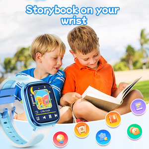 Montre connectée pour enfants HT40, montre d'apprentissage, écran IPS de 1,83 pouce, utilisation <span class=keywords><strong>hors</strong></span> <span class=keywords><strong>ligne</strong></span>, aucune application requise, étanche IP68, tracker de fitness, logo OEM - Product Image 6