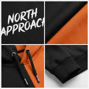 Sweat à capuche zippé color block pour homme North Approach, en polaire, décontracté, avec poche avant, coupe classique, pour l'automne - Product Image 4