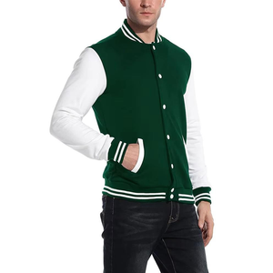 Blouson bomber tendance pour homme, style pop-culture – Design ton sur ton pastel, détails de badges rétro - Product Image 5