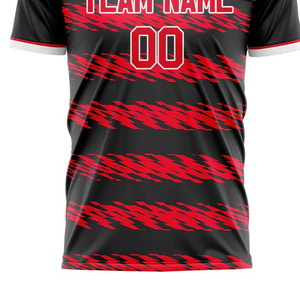 Camiseta de Fútbol Personalizable de Alta Calidad, Manga Corta, 100% Poliéster, Secado Rápido, Transpirable, Unisex, para Adultos, Venta al Por Mayor - Product Image 5