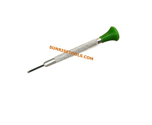 Outil de gravure de bijoux SUNTOOLS/STIPL, forme irrégulière, poignée verte en PP pour un travail de précision dans la fabrication de bijoux - Product Image 2