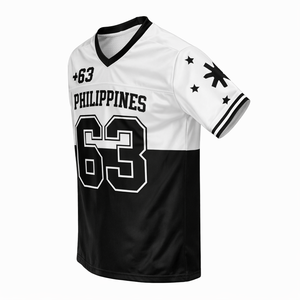 Camiseta de Fútbol para Hombre, Cuello en V, Manga Corta, Impresión Sublimada, Número 63, Talla Adulto, Poliéster que Absorbe la Humedad, Calidad Superior - Product Image 4