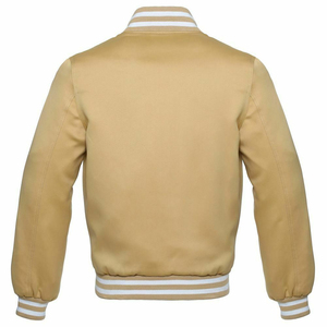 Chaqueta Varsity Unisex 2026 de Lana Elástica de Alta Calidad, Chaqueta Bomber Casual para Hombre, Estilo Hip Hop 3D con Detalles Bordados, Ecológica - Product Image 2