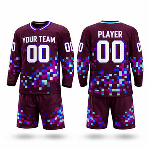 Conjuntos de Ropa Deportiva Personalizados con Logotipo Sublimado, Hechos a Mano, Jersey y Pantalón 100% Poliéster, Secado Rápido y Transpirable - Product Image 5