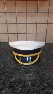 Chapeaux personnalisés de haute qualité, chapeau blanc uniforme américain avec broderie à prix avantageux - Product Image 3