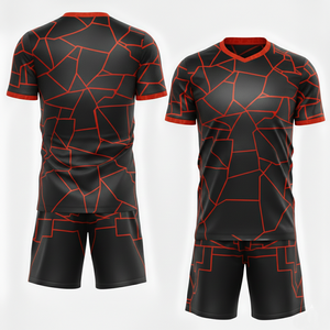 Conjunto de Uniforme de Fútbol Sublimado con Logotipo Personalizado, Uniformes de Entrenamiento de Secado Rápido, Equipación de Club, Estilo Retro, Corte 100% Automatizado - Product Image 5