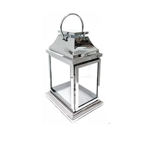 Wholesale Selling Eco-Friendly Premium Portable Centerpiece Metal &Glass <b>Lantern</b> With <b>Brass</b> Finish <b>Lantern</b> for Outdoor - Product Image 2