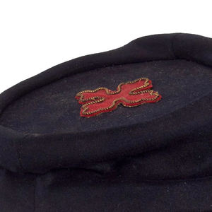 New Service Reproduction Logo 100% Wool Handmade Embroidery <b>Khaki</b> Reproduction Kepis - Product Image 3