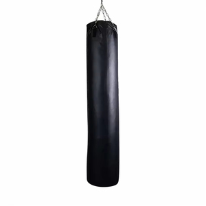 Kicking Boxing Equipment Boxing <b>Bag</b> Leather Heavy Duty Sandbag <b>Punching</b> <b>Bag</b> Black Color Heavy <b>Bag</b> Kickboxing Gym Heavy <b>Bag</b> - Product Image 3