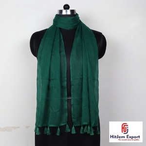 Lightweight Solid Color <b>Scarf</b> Material Mill for Cotton Viscose Polyester Blends B2B Wholesale Private Label Production - Product Image 5