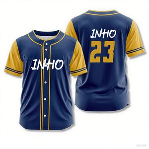 Camiseta de Béisbol Personalizada con Nombre y Logotipo, al por Mayor, Estilo Vintage a Rayas, Sublimada, para Jóvenes, Ropa de Béisbol y Sóftbol, Camisetas de Béisbol - Product Image 5