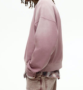 เสื้อสเวตเชิ้ตแบบฟอกสี เสื้อสเวตเชิ้ตทรงหลวม เสื้อสเวตเชิ้ตแฟชั่นทันสมัย เสื้อสเวตเชิ้ตฟอกหิน เสื้อสเวตเชิ้ตคุณภาพสูง เสื้อสเวตเชิ้ตสตรีทแวร์ - Product Image 4