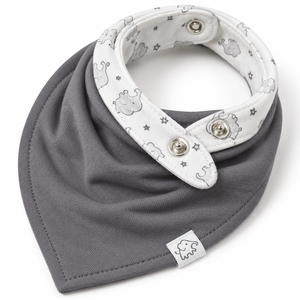 Bavoirs bandana absorbants pour bébé, 100% coton biologique réglables, bavoirs en coton pour bébé - Product Image 3