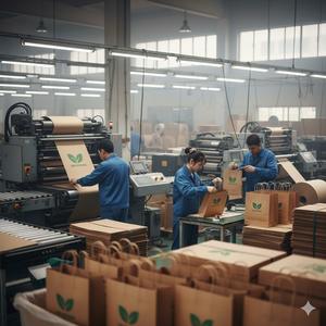 Bolsas de Papel para Compras Estilo Clásico WOOUP BXT50 Premium, Impresión Flexográfica, Regalos Corporativos, Eventos Promocionales, Familiares y de Graduados - Product Image 5