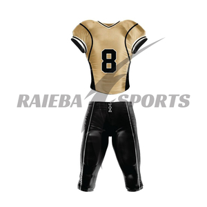 Tenues de football américain personnalisées pour équipes – Maillots de football américain sur mesure avec numéros de joueur imprimés par sublimation, respirants, pour les matchs - Product Image 2