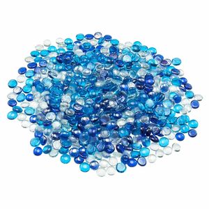 Perle di Vetro Riflettenti ad Alta Lucentezza da 10 libbre/4,5 kg, Diametro 3/4 di pollice (19,05 mm), Pietre Senza Fumo per Bracieri e Caminetti - Product Image 1