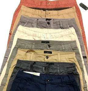 Shorts cargo en toile tricotée de haute qualité, couleur unie attrayante, design tendance, personnalisés pour hommes, 100% coton, ODM - Product Image 6