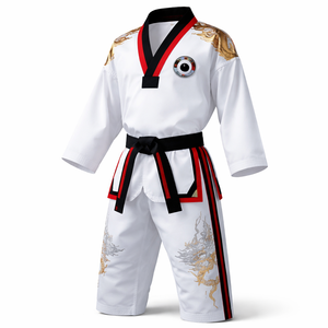 Uniformes de Taekwondo Personalizados al por Mayor, Fabricante OEM, Suministro Directo para Entrenamiento de Artes Marciales - Product Image 3