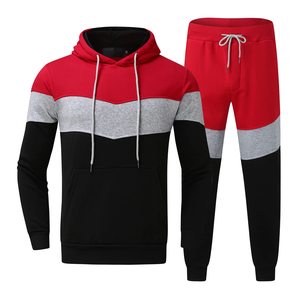 Survêtement de style tendance pour hommes, streetwear léger et respirant, tenue d'entraînement confortable, survêtement de jogging personnalisé - Product Image 1