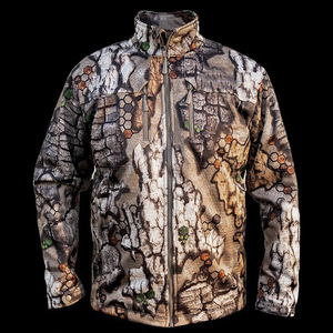 Veste de chasse camouflage pour homme de haute qualité, coupe-vent, imperméable, respirante, antibactérienne, anti-humidité, en tissu softshell, personnalisable - Product Image 1