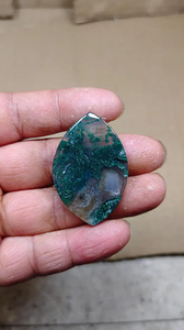 Natural <b>Moss</b> Agate Loose Gemstone Marquise Cut Quartz Cabochon <b>Green</b> Pattern for Jewelry Making Gift - Product Image 1
