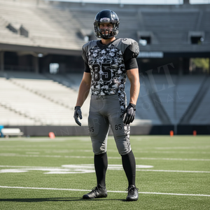 Unique Design Premium New Lightweight Training Sports American Football Uniforms Polyester Custom Team & Number Football Kits - Product Image 3