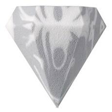 Tony Moly Marble Gray Diamond Makeup Puff 1 Ea Super Soft Triangle Powder Puff Sponge Material with Print Style - Product Image 1