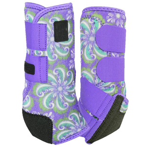 Protège-jambes durables pour chevaux, bottes de protection en néoprène pour la médecine sportive, équipement équestre, bottes à écartements pour la protection des tendons - Product Image 1