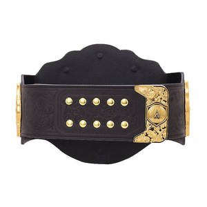 <b>WWE</b> World Championship Wrestling Title <b>Belt</b> Gold Plated And Genuine Leather - Product Image 5
