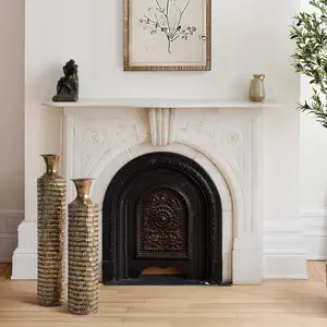 Jarrón de Hierro Decorativo de Diseño Premium, Colección de Lujo, Diseño Costero Antiguo, Ecológico, para Mesa, Navidad - Product Image 2