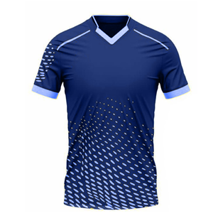 เสื้อฟุตบอลแขนสั้นคอวีสีแดงเลือดหมูสำหรับผู้ชาย ลายจุดสีชมพู ผ้าโพลีเอสเตอร์ซับเหงื่อ ชุดกีฬาสำหรับทุกฤดูกาล - Product Image 4