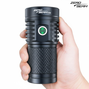 Linterna LED Recargable Profesional para Exteriores ZeroBeam F50, Resistente al Agua IPX8, 17000 Lúmenes, 6 LED, Potenciador de Luz, 560m, para Senderismo - Product Image 1