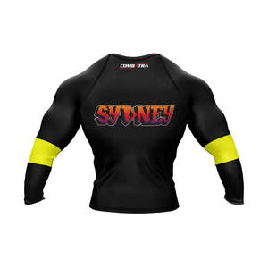 Custom Short <b>Sleeve</b> Rashguard Surf MMA BJJ Jiu Jitsu Front Design Your Own Compression Shirt Sublimated Martial Arts Wear - Product Image 2