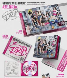 BABYMONSTER 1er ÁLBUM COMPLETO [DRIP] Versión JEWEL CASE Álbum Oficial del Grupo Idol Coreano KPOP, CD Coleccionable, Regalo para Fans - Product Image 3