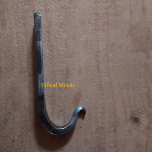 <b>Hand</b> Forged Wall Hook Handmade Rustic Wall Hook Metal Single Hook <b>Hand</b> Forged Wall Hook <b>Cast</b> Iron Wall Hooks - Product Image 3