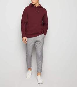 เสื้อฮู้ดผู้ชายขายส่ง ระบายอากาศได้ดี สไตล์ล่าสุด สีพื้น ปรับแต่งได้ เสื้อฮู้ดผู้ชายแฟชั่นฤดูหนาว ผ้าฟลีซหนานุ่ม - Product Image 6