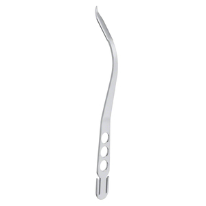 Élévateur chirurgical à levier osseux courbé, longueur 12.12, pointe courte et émoussée, largeur de mâchoire 2.5 mm, largeur de mâchoire 15 mm, instrument de chirurgie osseuse orthopédique - Product Image 5