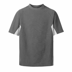 เสื้อยืดผู้ชายคุณภาพสูงสำหรับฤดูร้อน สวมใส่สบาย ระบายอากาศได้ดี แฟชั่นทันสมัย ทรงหลวม แห้งเร็ว และใช้งานได้หลากหลาย สำหรับขายส่ง - Product Image 3