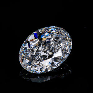 Diamante cultivado en laboratorio con corte ovalado certificado por IGI, color D, claridad VVS, HPHT/CVD, diamante sintético suelto para la fabricación de joyas, precio al por mayor. - Product Image 6