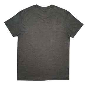 Camiseta personalizada para hombre, ropa para hombre del fabricante, 100% algodón, camiseta lisa negra y naranja - Product Image 5