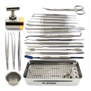 Juego de Instrumentos Quirúrgicos Dentales para Implantes con Fibrina Rica en Plaquetas (PRF), Sin Logotipo, Kit de Instrumentos Quirúrgicos Dentales para Implantología - Product Image 1