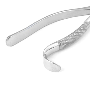 คีมถอนฟันแบบแมนนวลของอเมริกา หมายเลข เครื่องมือถอนฟันกรามบน 85A สำหรับการผ่าตัดทางทันตกรรม ทำจากสแตนเลส ออกแบบตามหลักสรีรศาสตร์ - Product Image 4