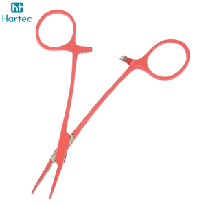 High Quality Stainless Steel Manual Mosquito Forceps 10cm 12.5cm Straight Curved Hemostatic Clamps Surgical Operating - Product Image 4