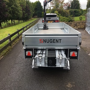 Remorque professionnelle Nugent F3720H de 12 pieds, conçue pour le transport efficace de matériaux, les projets de construction, les travaux agricoles et les transportations. - Product Image 1